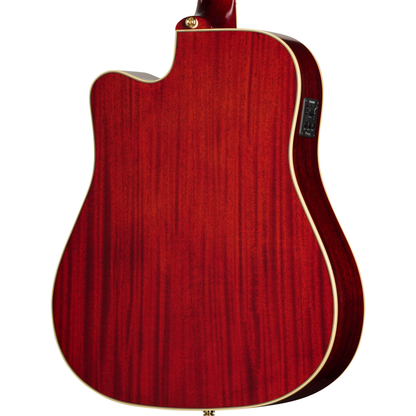 Epiphone Hummingbird Standard EC Acoustic Electric Guitar - Cherry Sunburst