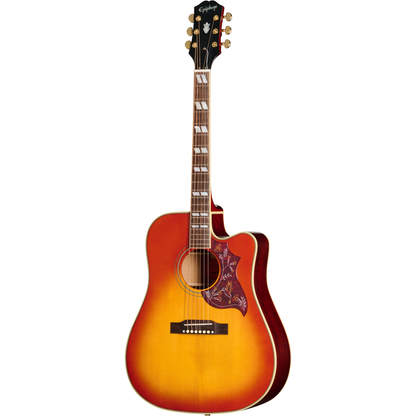 Epiphone Hummingbird Standard EC Acoustic Electric Guitar - Cherry Sunburst