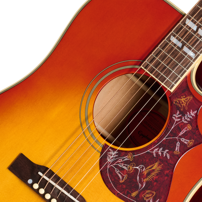 Epiphone Hummingbird Standard EC Acoustic Electric Guitar - Cherry Sunburst