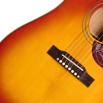 Epiphone Hummingbird Standard EC Acoustic Electric Guitar - Cherry Sunburst
