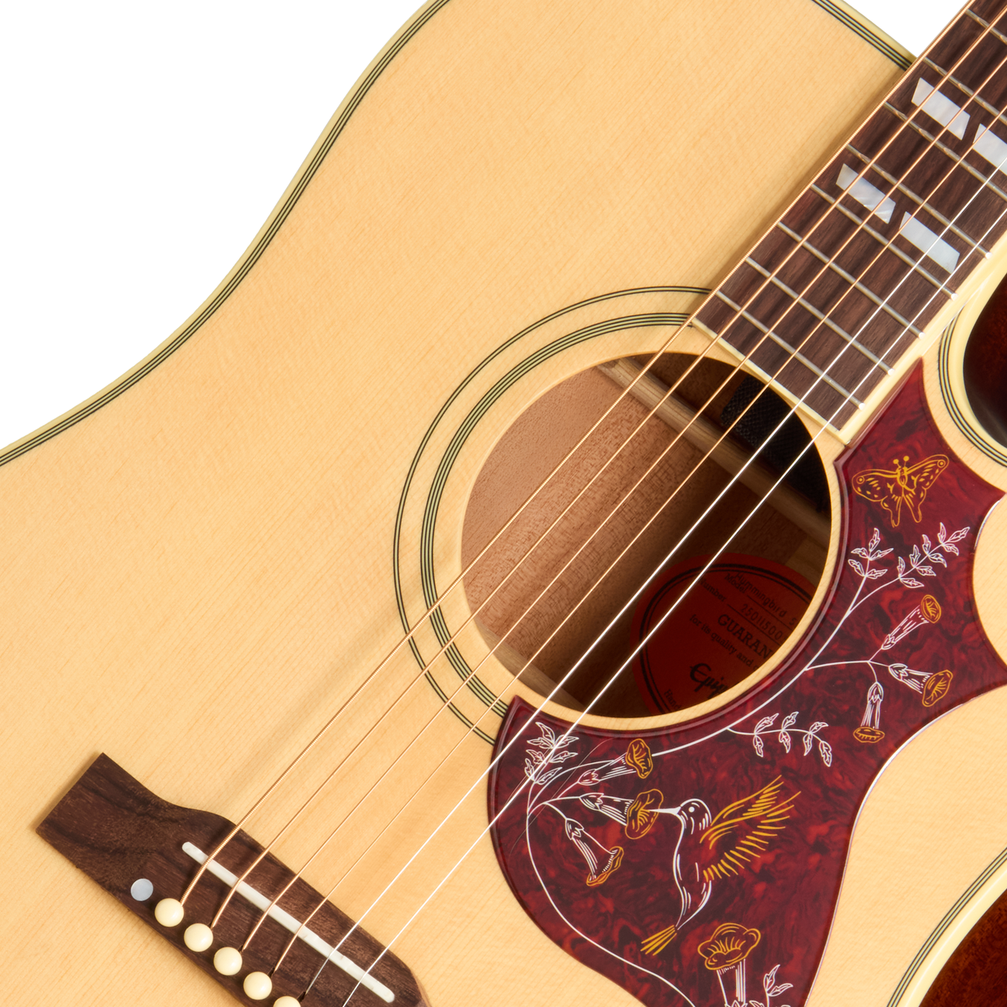 Epiphone Hummingbird Standard EC Acoustic Electric Guitar - Natural