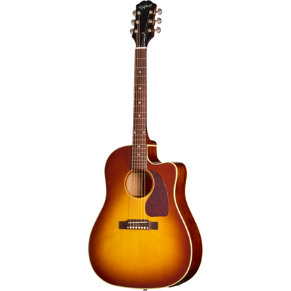 Epiphone J-45 Standard EC Acoustic Electric Guitar - Honey Burst