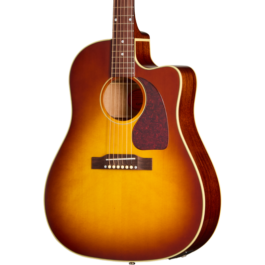 Epiphone J-45 Standard EC Acoustic Electric Guitar - Honey Burst