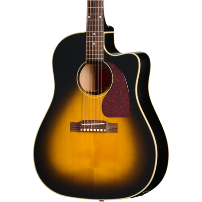 Epiphone J-45 Standard EC Acoustic Electric Guitar - Vintage Sunburst