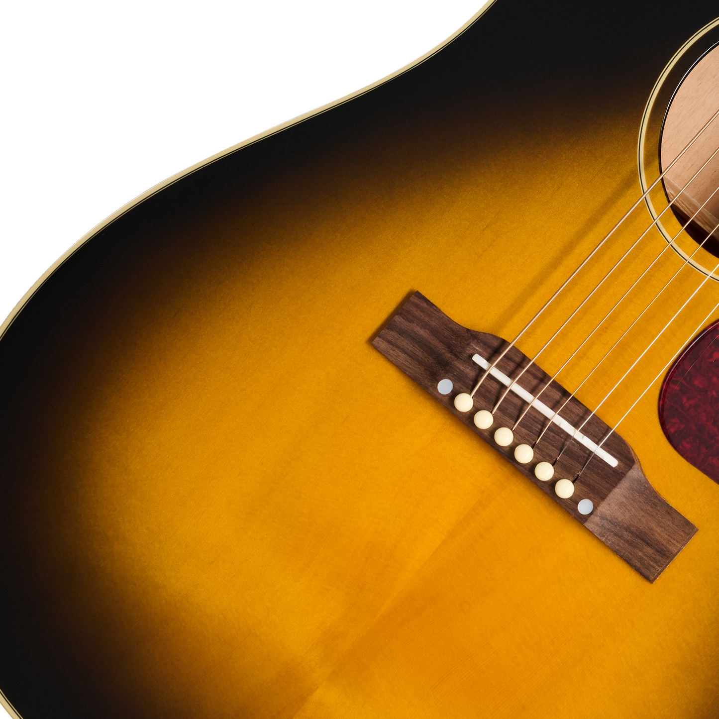 Epiphone J-45 Standard EC Acoustic Electric Guitar - Vintage Sunburst
