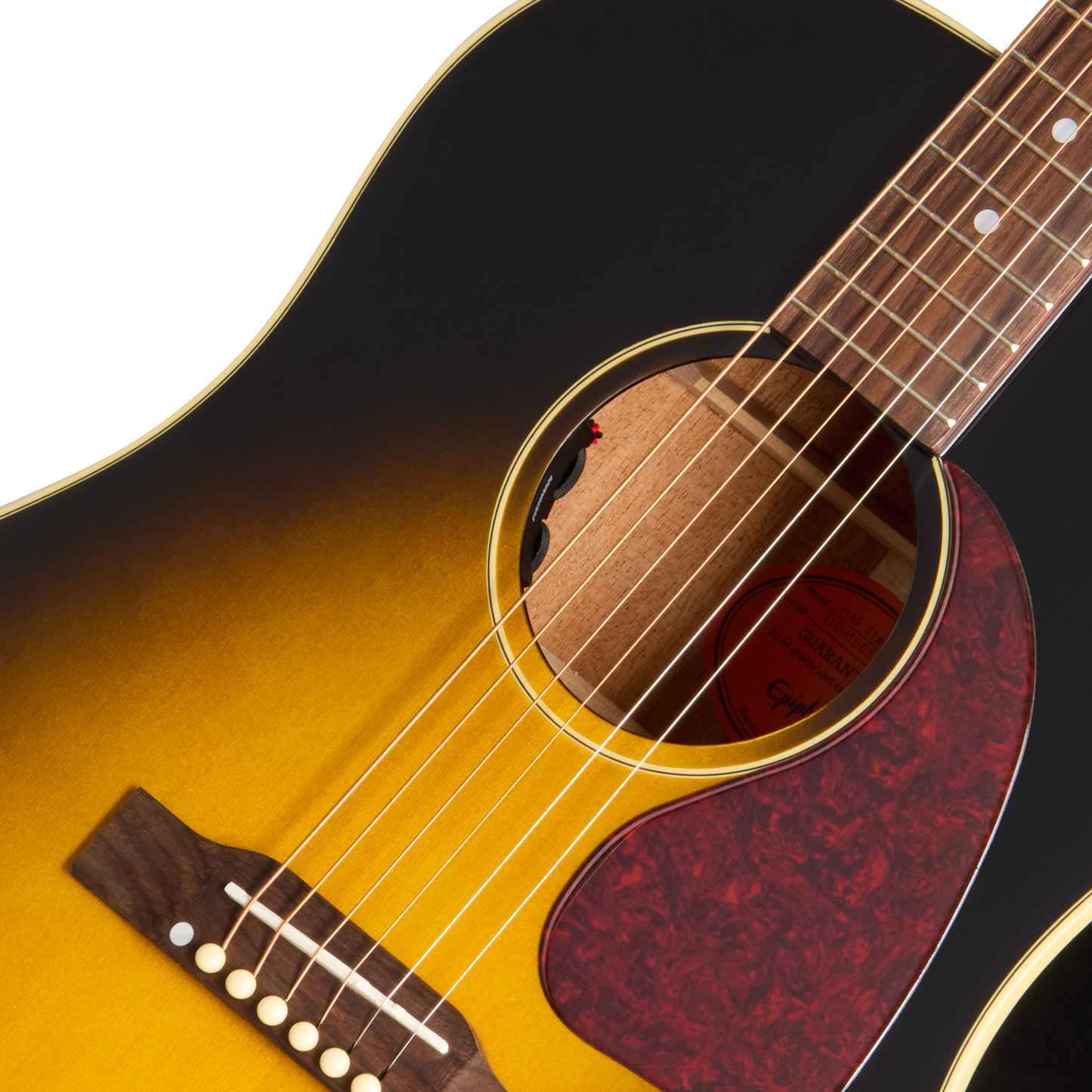 Epiphone J-45 Standard Acoustic Electric Guitar Vintage Sunburst