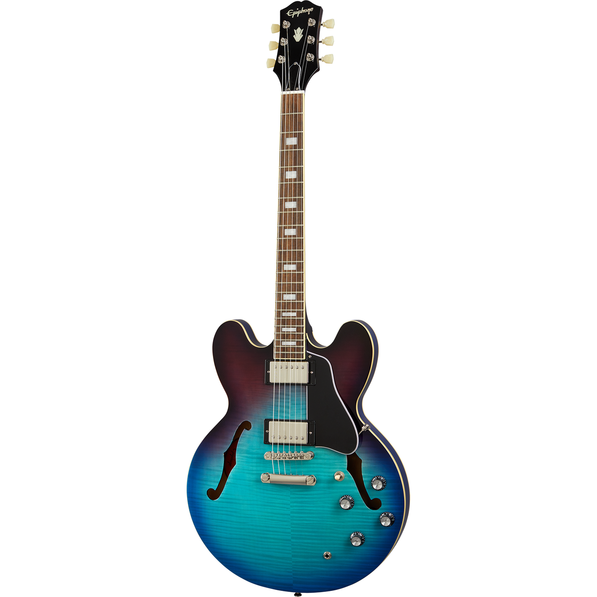 Epiphone ES-335 Figured Electric Guitar with Rosewood Fretboard - Blueberry Burst