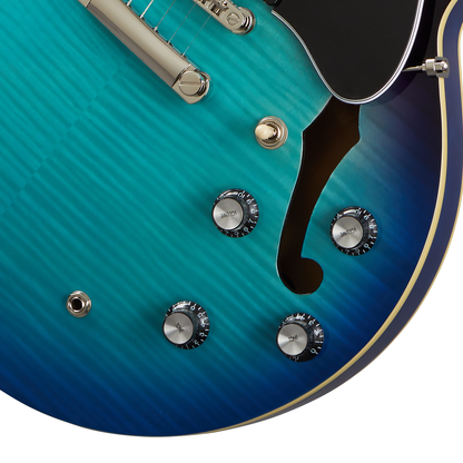 Epiphone ES-335 Figured Electric Guitar with Rosewood Fretboard - Blueberry Burst
