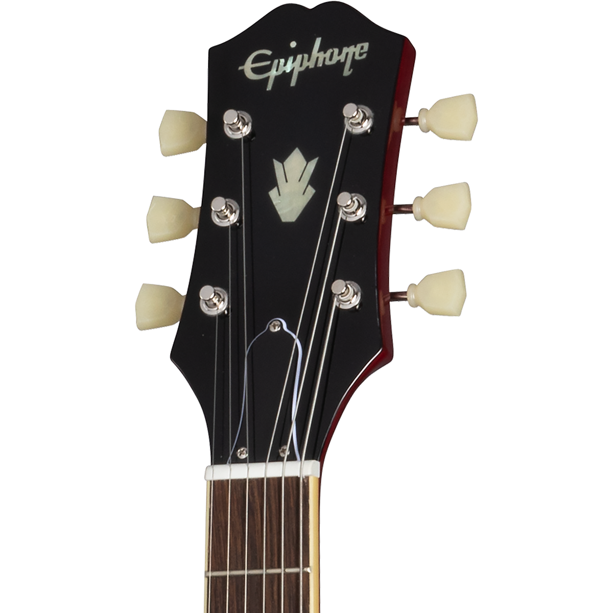 Epiphone ES-335 Left Handed Semi-Hollow Electric Guitar - Cherry