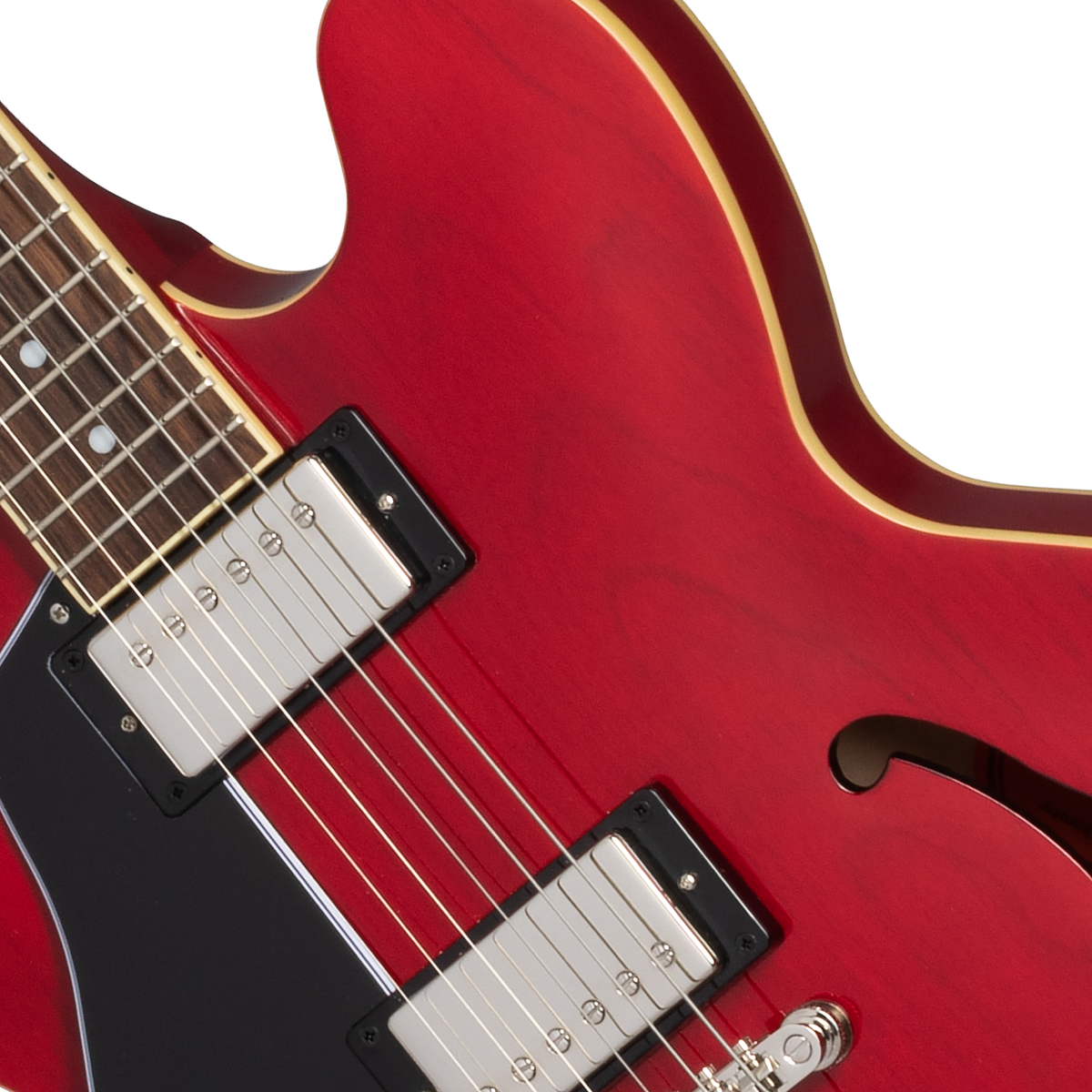 Epiphone ES-335 Left Handed Semi-Hollow Electric Guitar - Cherry