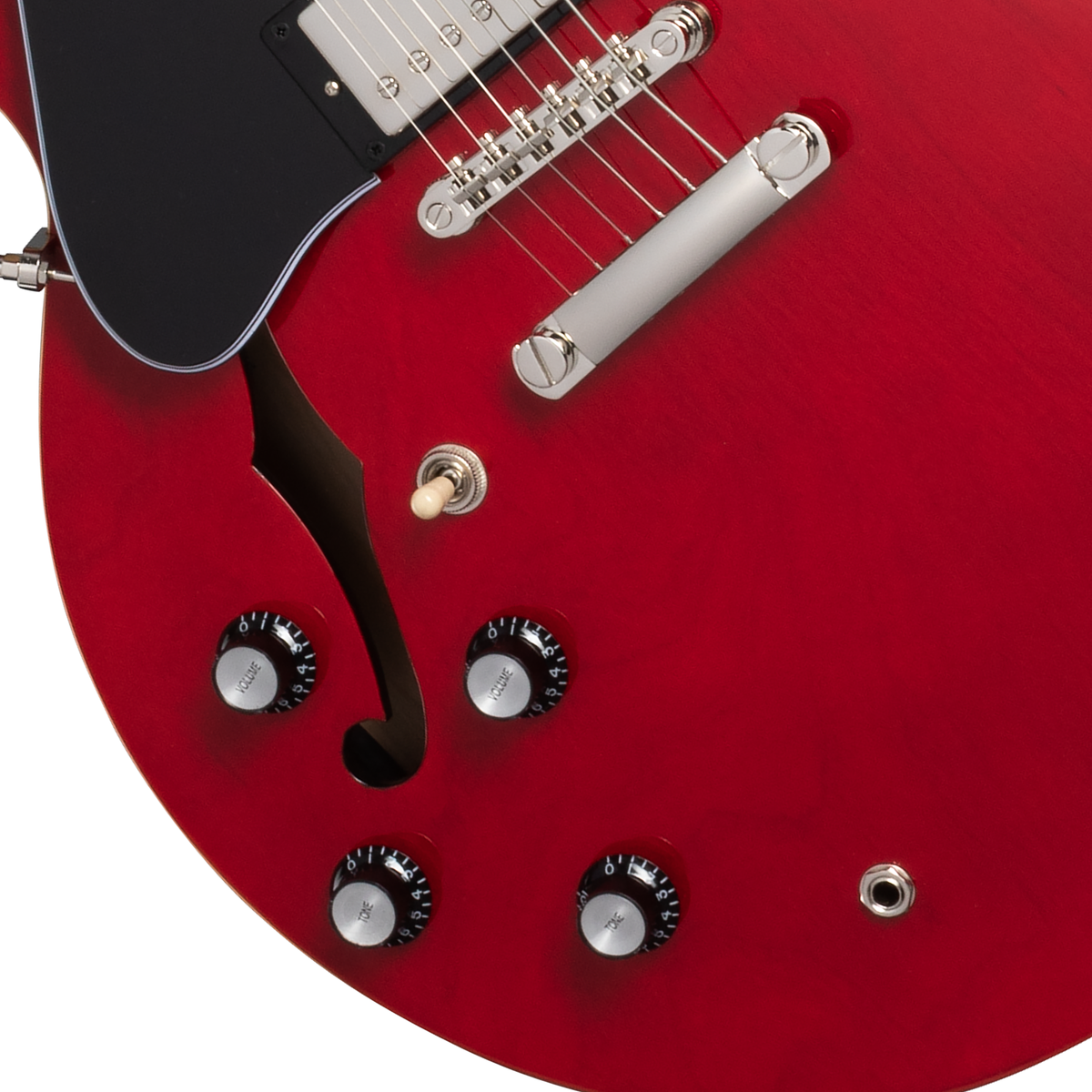 Epiphone ES-335 Left Handed Semi-Hollow Electric Guitar - Cherry