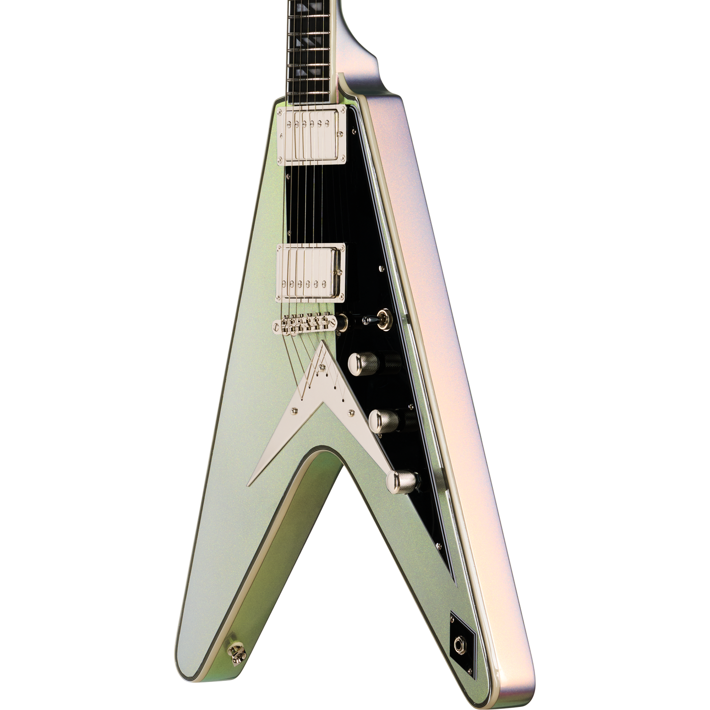 Epiphone Futura Flying V Custom Electric Guitar - Quicksilver Shift