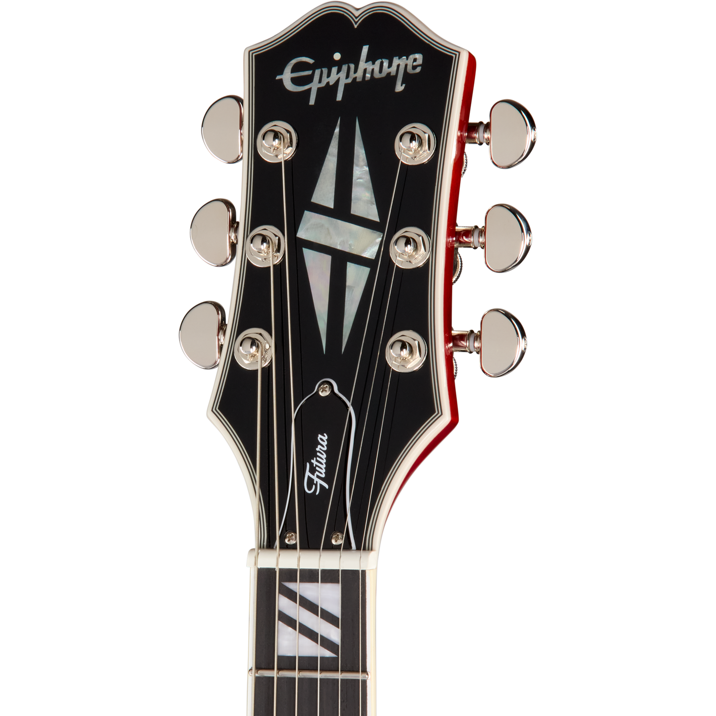 Epiphone Futura Les Paul Custom Electric Guitar - Racing Stripe Red