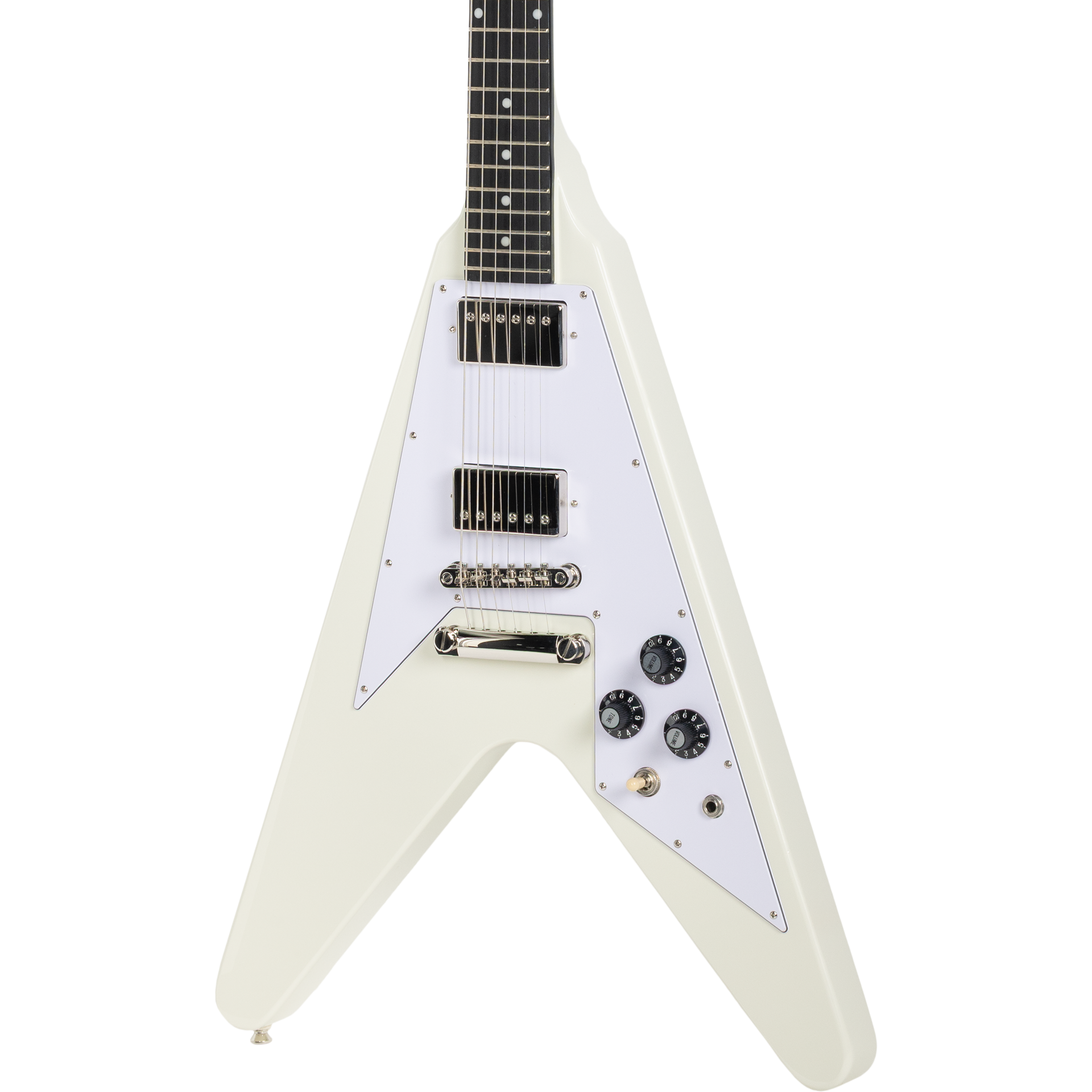 ギター Epiphone Japan Flying V Epiphone Flying V 70s Electric Guitar - Classic White – Alto Music