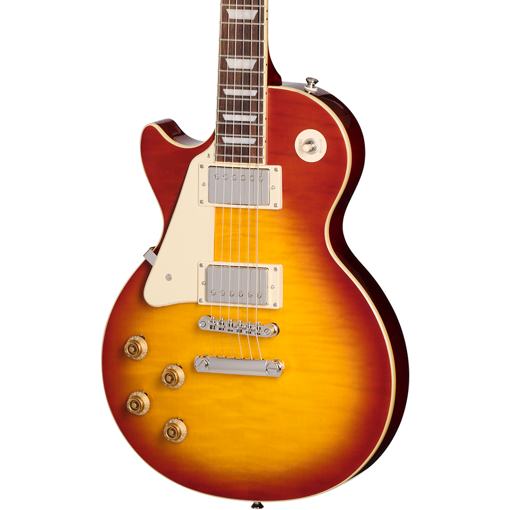 Epiphone Les Paul Standard 50s Left Handed Electric Guitar - Washed Cherry Sunburst