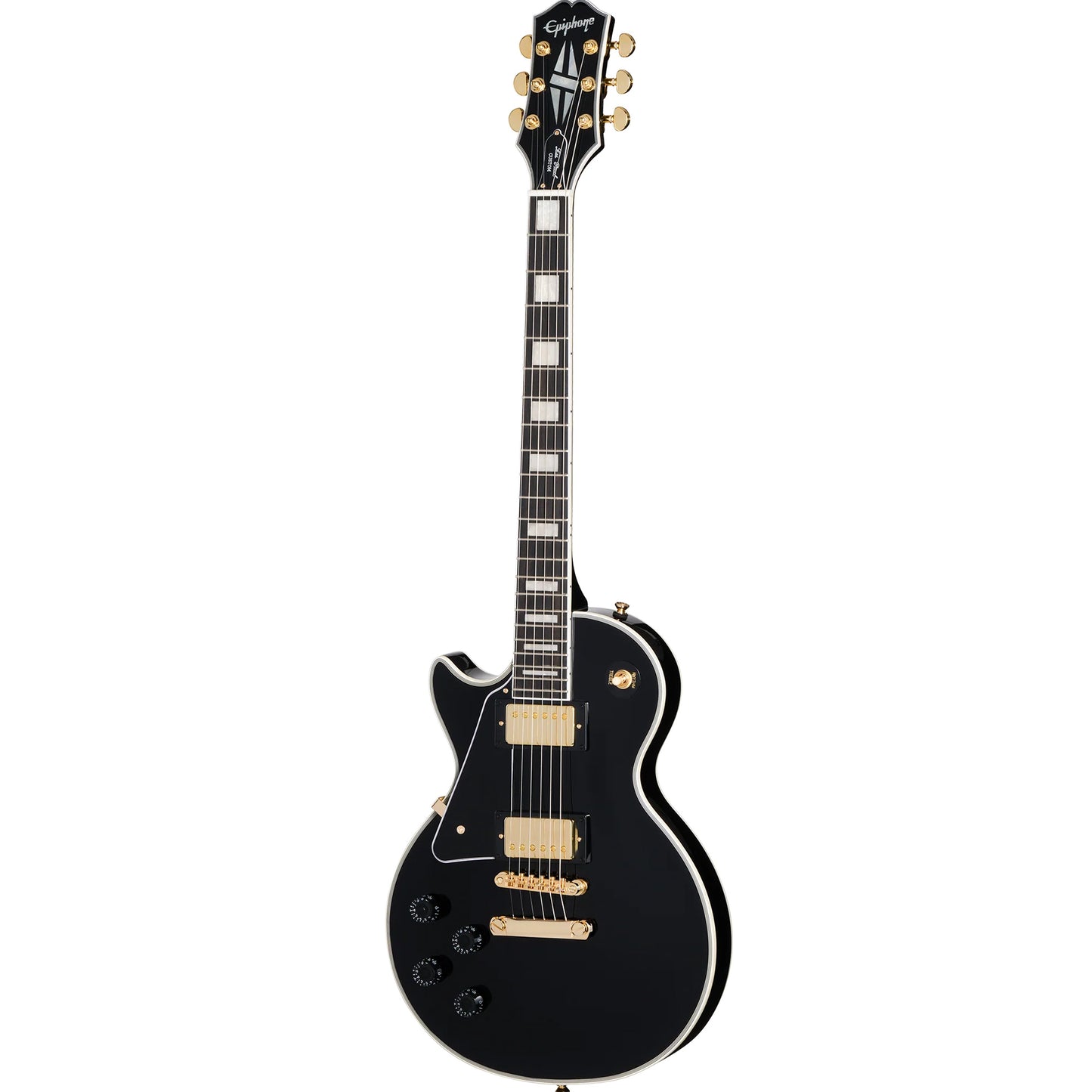 Epiphone Les Paull Custom Left Handed Electric Guitar - Ebony