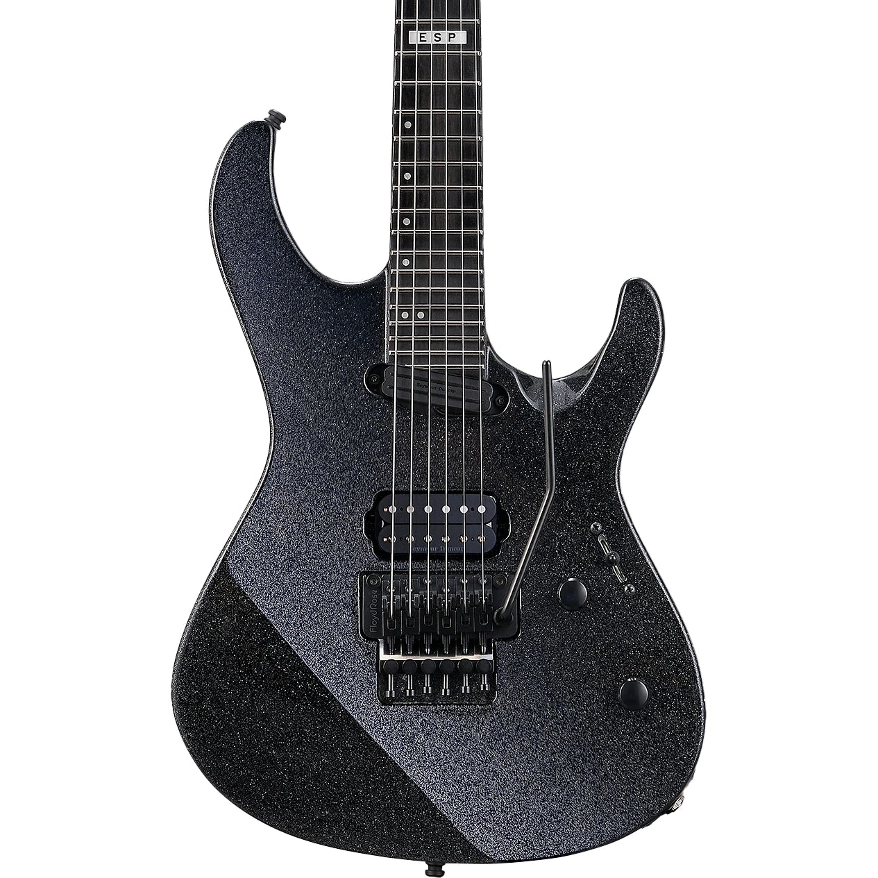ESP E-II Maverick Electric Guitar - Gun Metallic Black