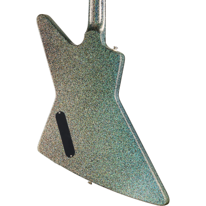 Epiphone Lzzy Hale Explorer Custom Electric Guitar - Black Diamond Holographic Sparkle