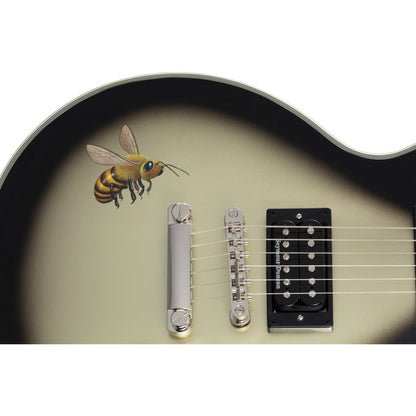 Epiphone Adam Jones Les Paul Custom Art Collection: Mark Ryden's "Queen Bee" - Antique Silverburst