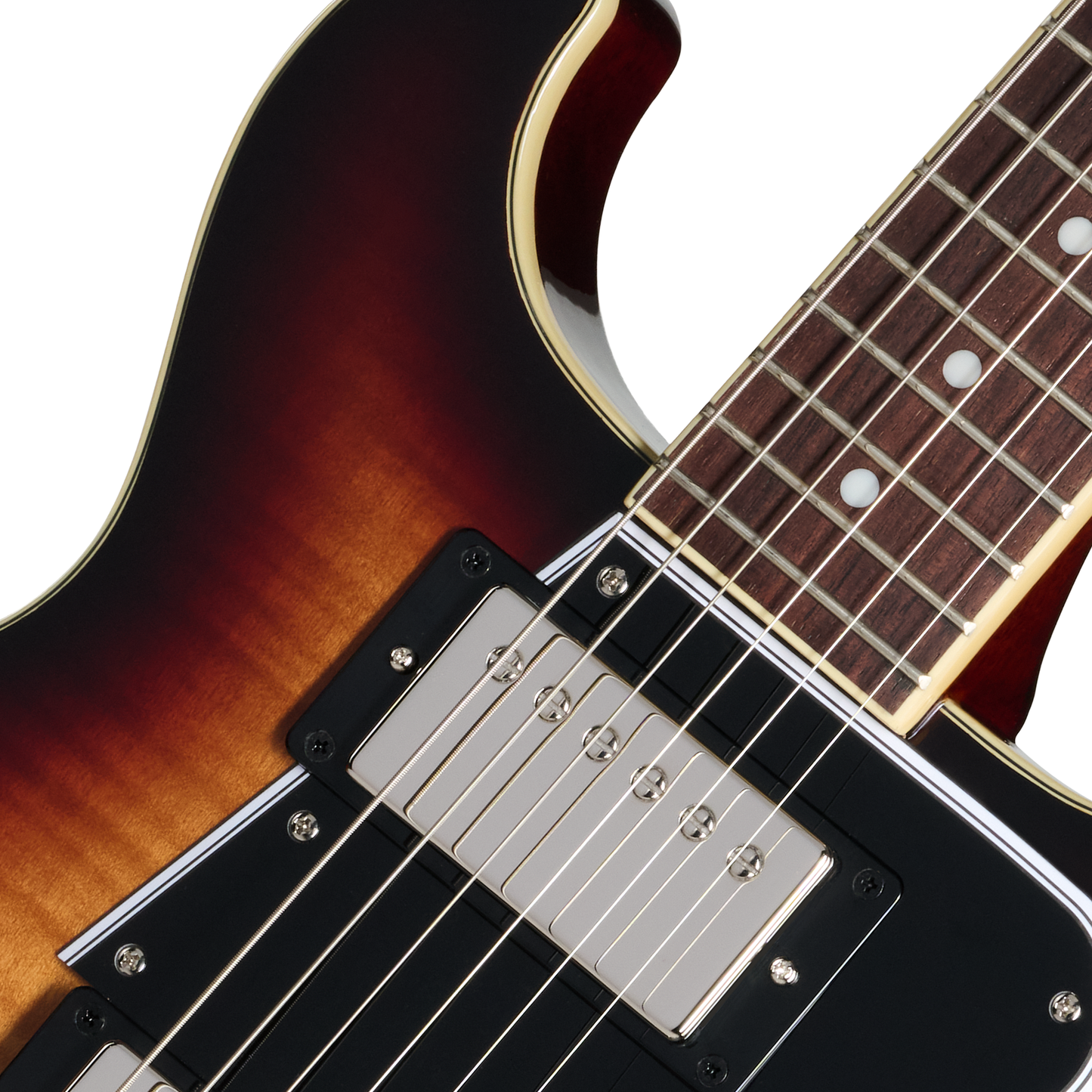 Epiphone Les Paul Special Double Cut Electric Guitar - Figured Bourbon Burst