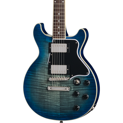 Epiphone Les Paul Special Double Cut Electric Guitar - Figured Ocean Water