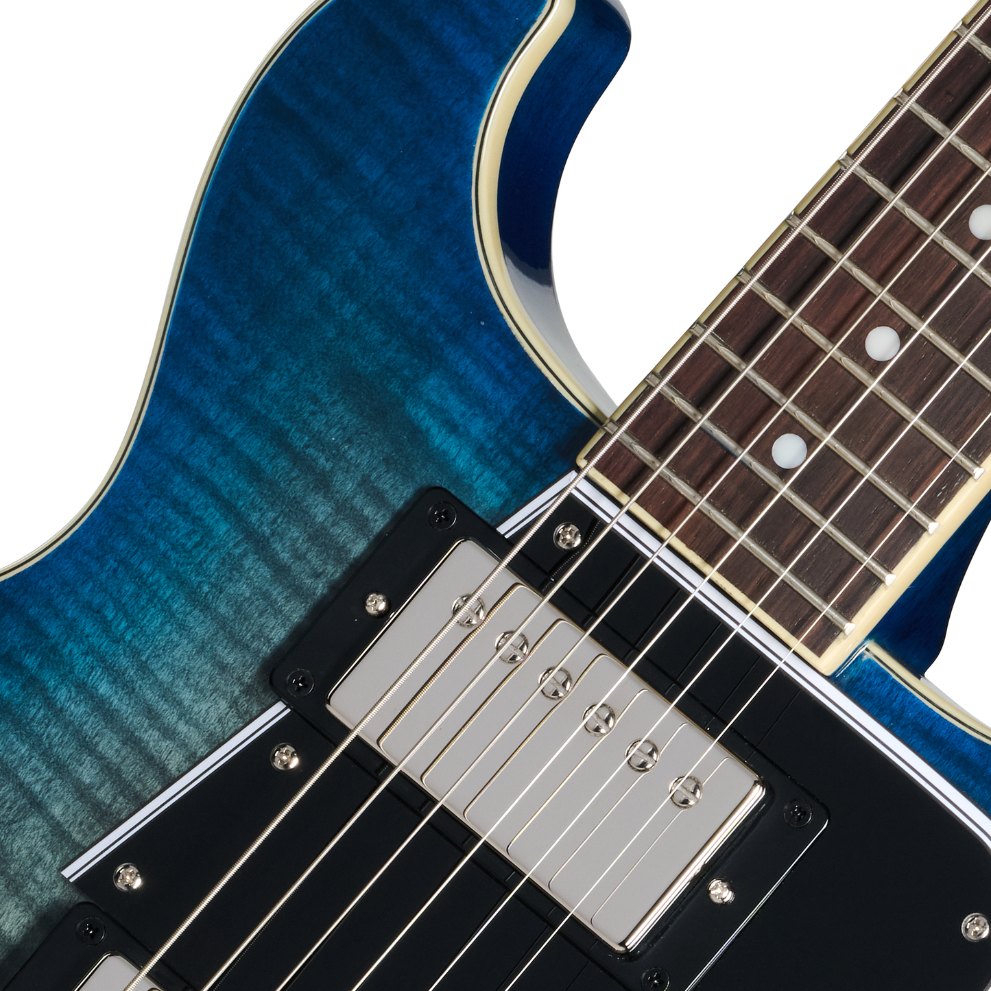 Epiphone Les Paul Special Double Cut Electric Guitar - Figured Ocean Water