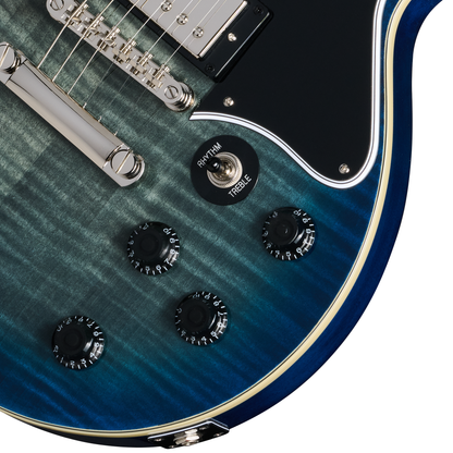Epiphone Les Paul Special Double Cut Electric Guitar - Figured Ocean Water