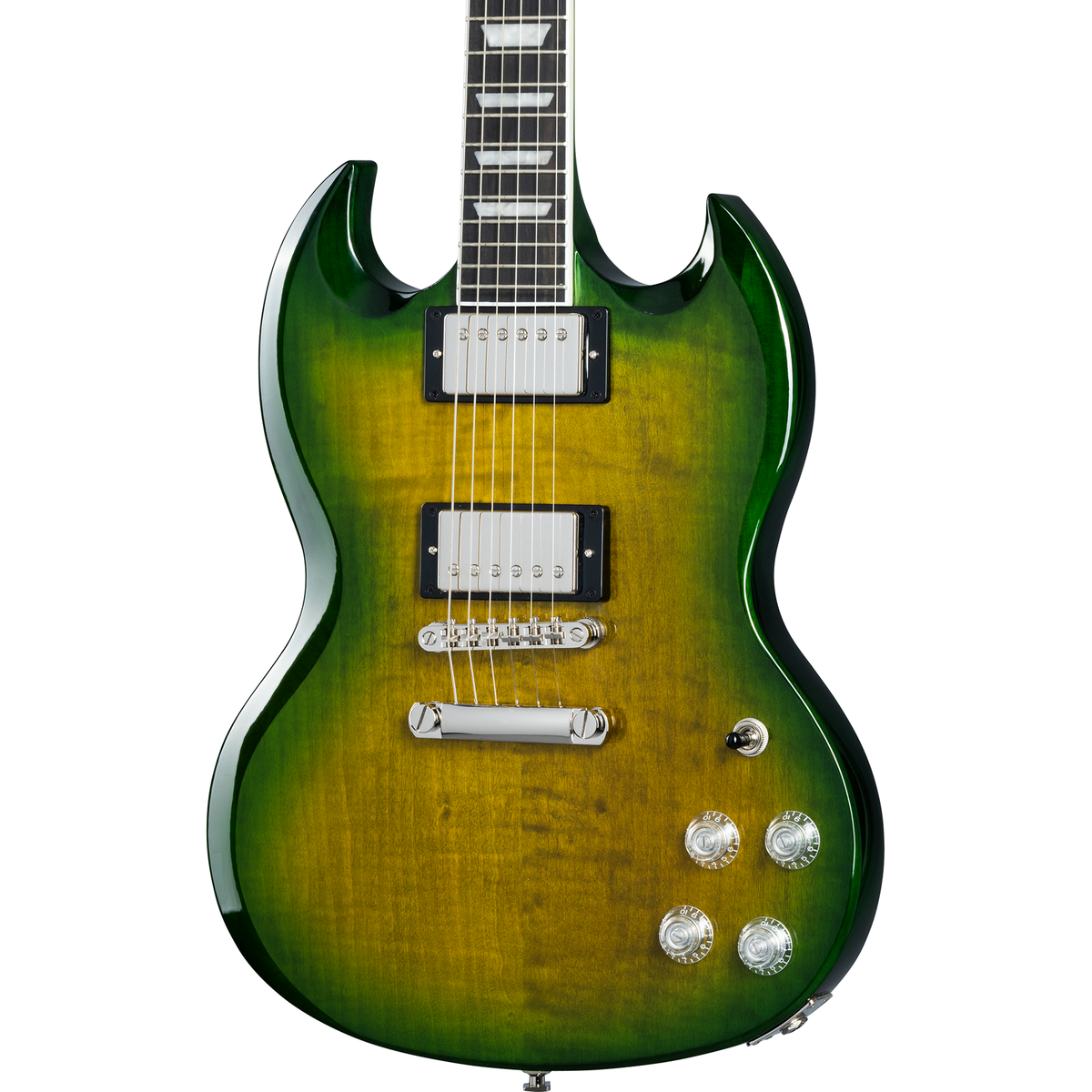 Epiphone SG Modern Figured Electric Guitar - Iguana Burst – Alto Music