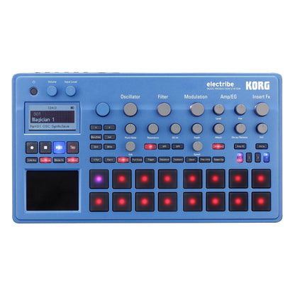 Korg ELECTRIBE2BL electribe Synth in EMX Blue with V2.0 Software