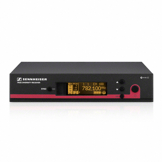 Sennheiser EM100G3 Wireless Audio Receiver- B Frequency (Factory Repack) (EM100G3B)