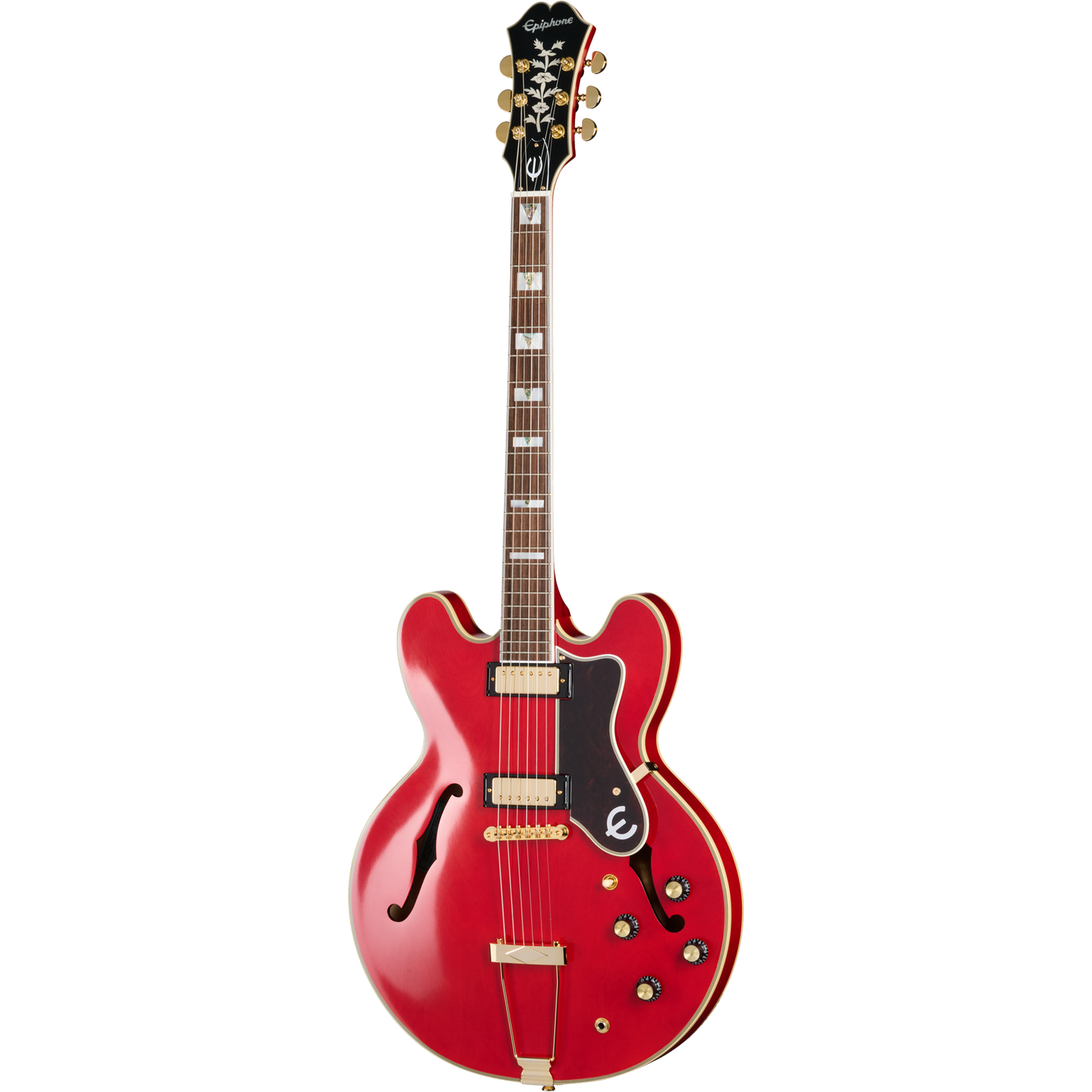 Epiphone Masterbilt Gem Archer Sheraton Electric Guitar - Cherry Red