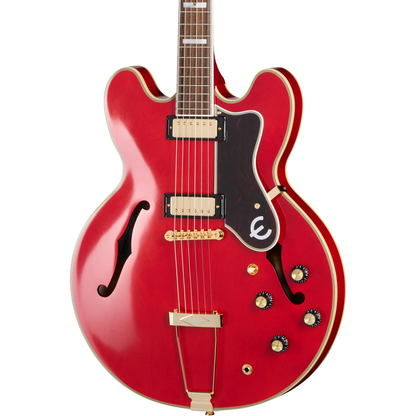 Epiphone Masterbilt Gem Archer Sheraton Electric Guitar - Cherry Red