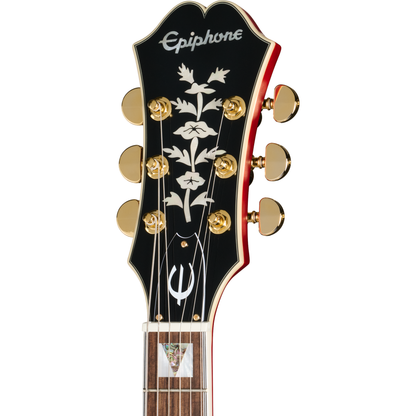 Epiphone Masterbilt Gem Archer Sheraton Electric Guitar - Cherry Red