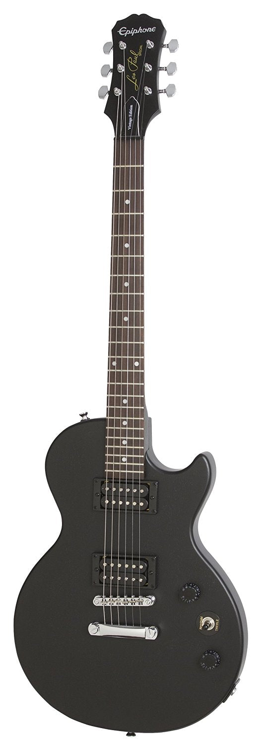 Epiphone Les Paul Special Vintage Edition Solid-Body Electric Guitar, Ebony