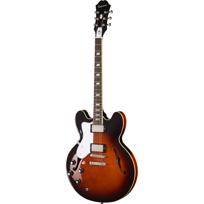 Epiphone Bonehead Riviera Left Handed Electric Guitar - Dark Tobacco Burst