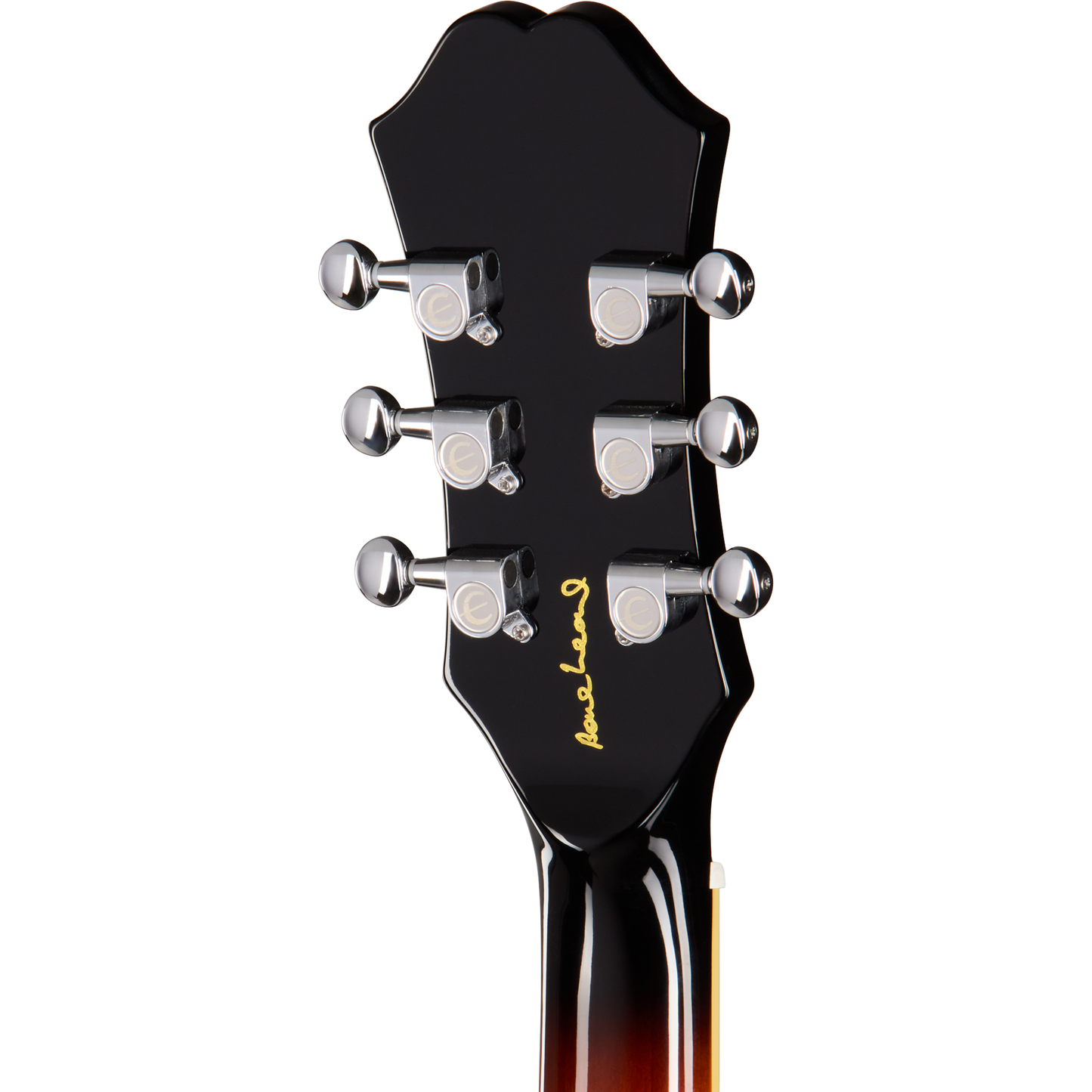 Epiphone Bonehead Riviera Left Handed Electric Guitar - Dark Tobacco Burst