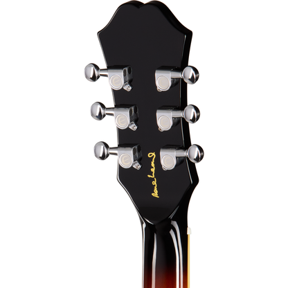 Epiphone Bonehead Riviera Left Handed Electric Guitar - Dark Tobacco Burst