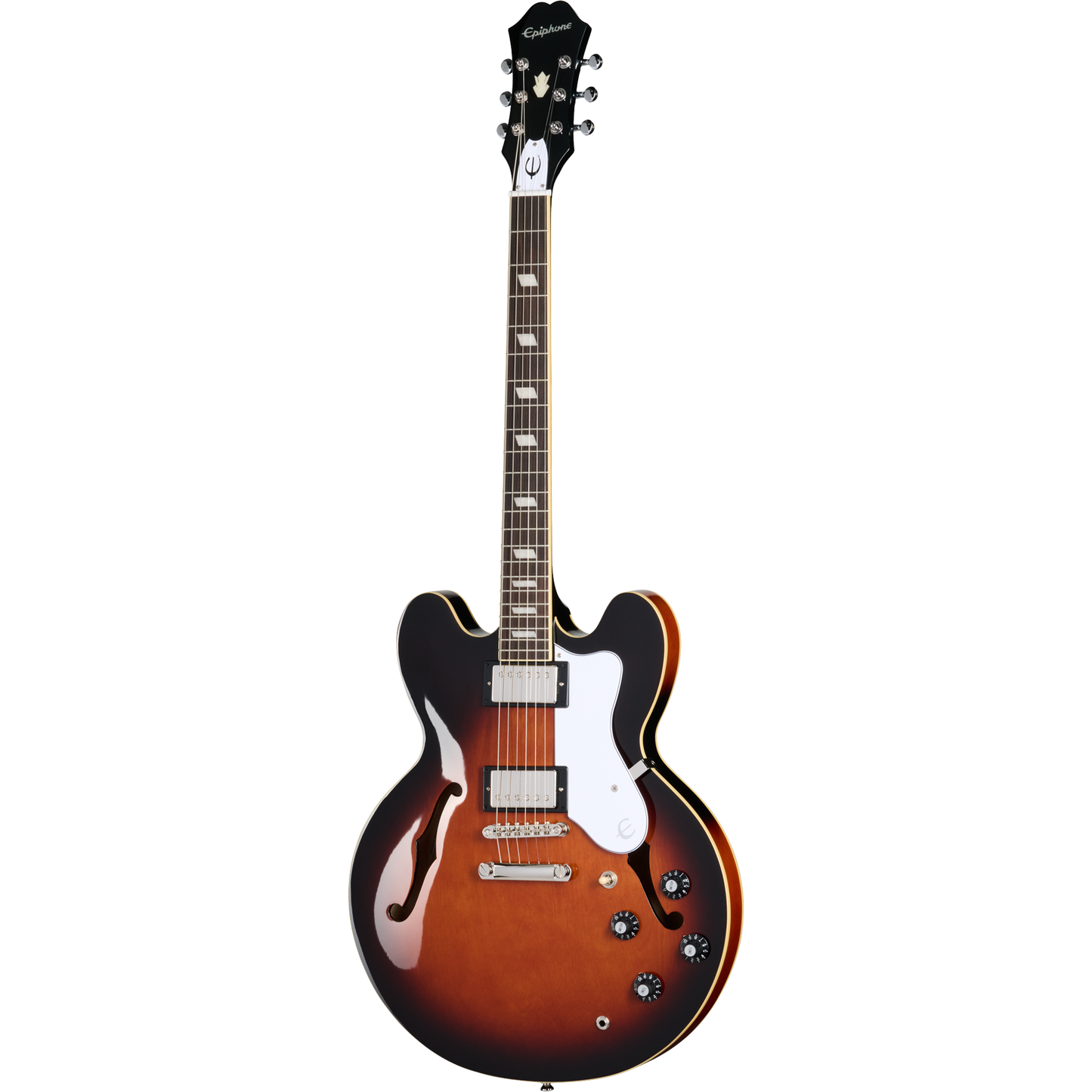 Epiphone Bonehead Riviera Electric Guitar - Dark Tobacco Burst