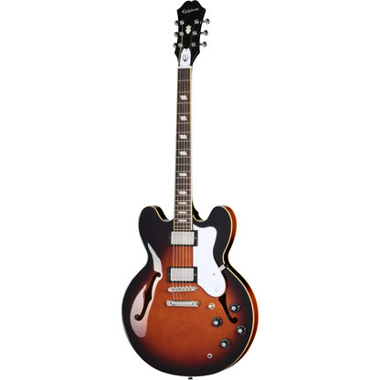 Epiphone Bonehead Riviera Electric Guitar - Dark Tobacco Burst