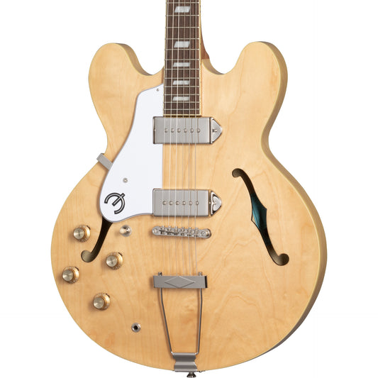Epiphone Casino Left Handed Hollow Body Electric Guitar - Natural