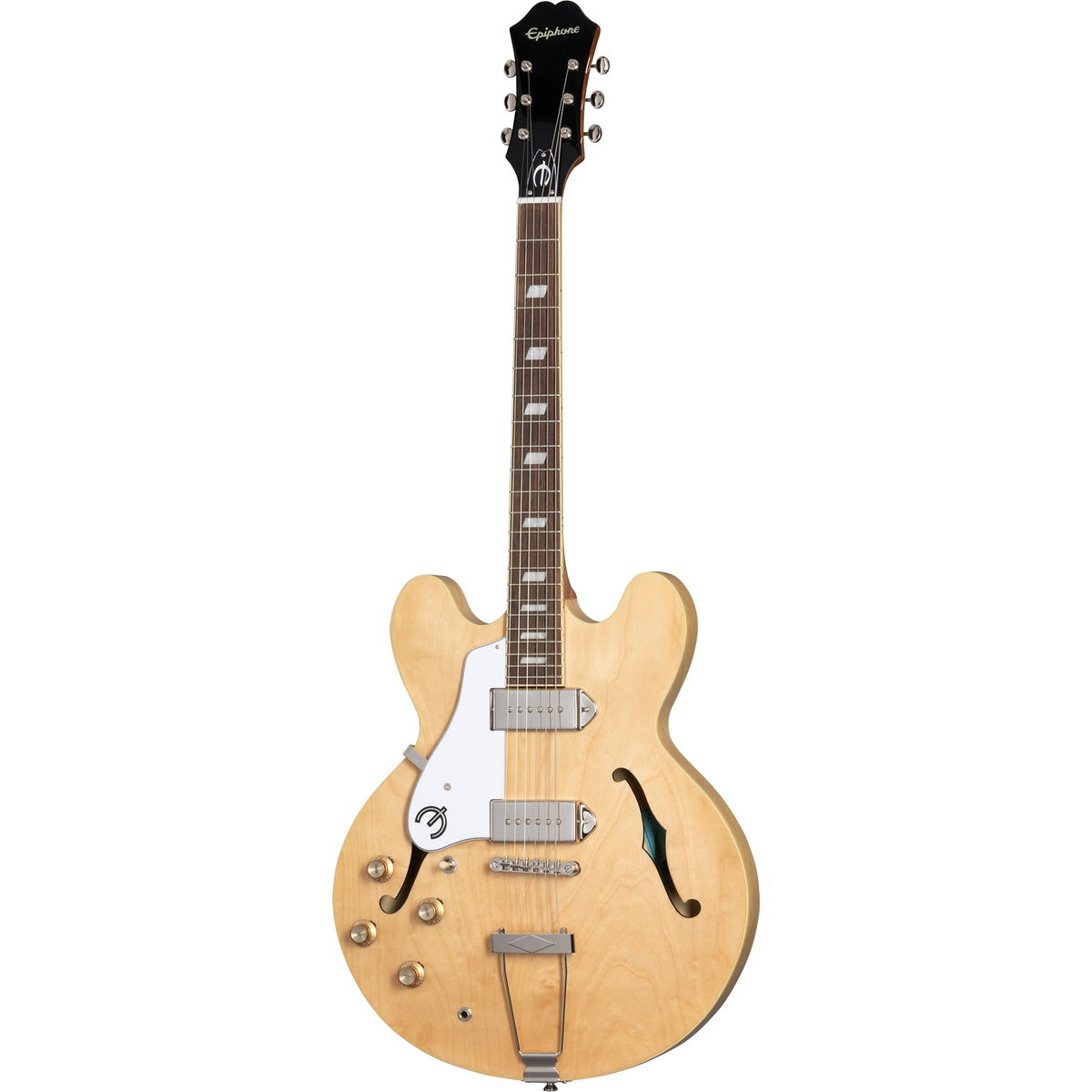 Epiphone Casino Left Handed Hollow Body Electric Guitar - Antique Natural