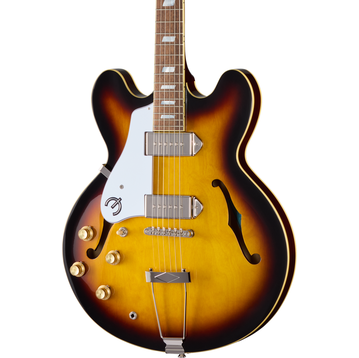 Epiphone Casino Left Handed Hollow Body Electric Guitar - Vintage Sunburst