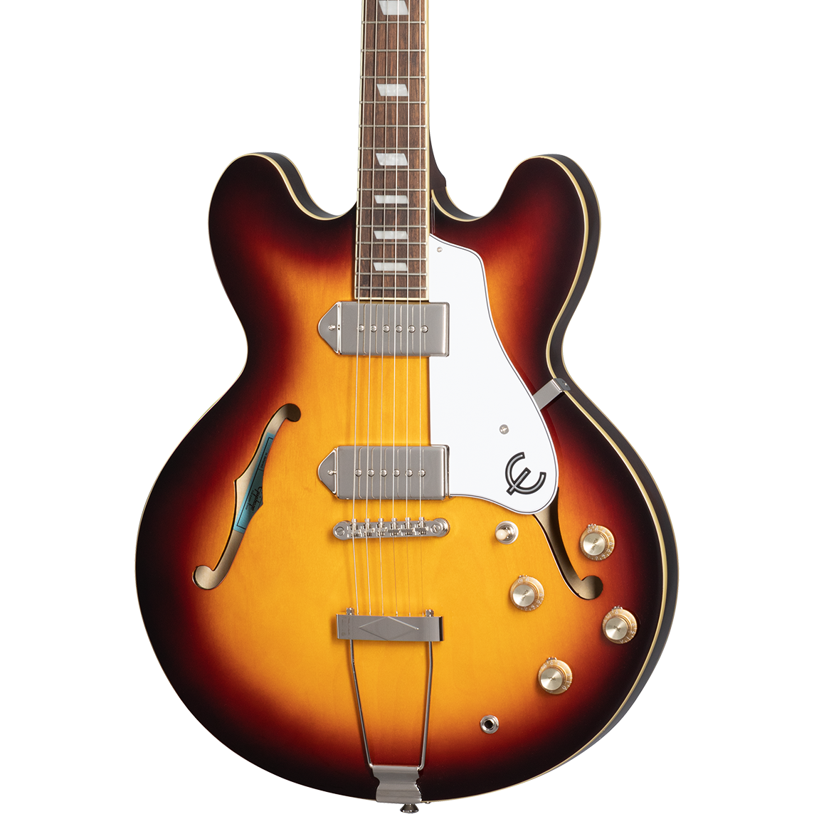 Epiphone Casino Electric Guitar with Rosewood Fretboard - Vintage Sunburst