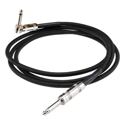 Dimarzio Instrument Cable 18ft Black Straight to Right