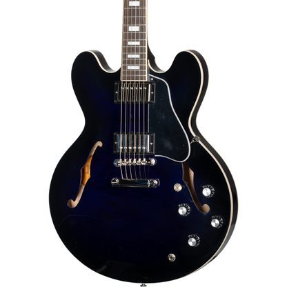 Gibson ES-335 Figured Semi-Hollow Electric Guitar - Deep Ocean Burst