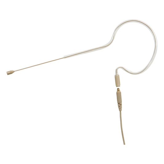 Galaxy Audio ESM8 Single-Ear Headset Mic with 4 Cables (Beige)