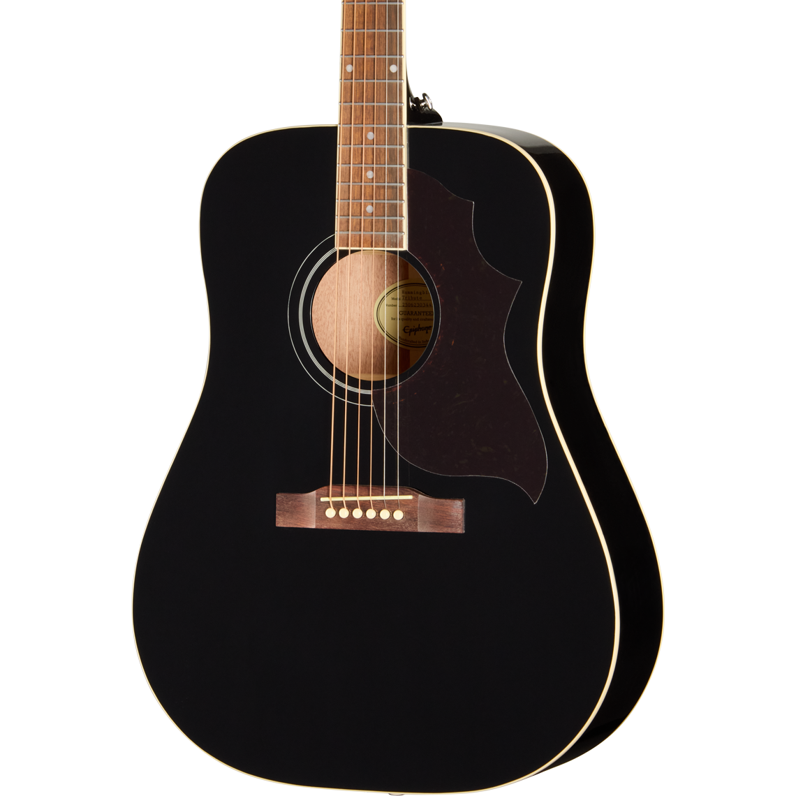 Epiphone Hummingbird Tribute Acoustic Guitar - Ebony