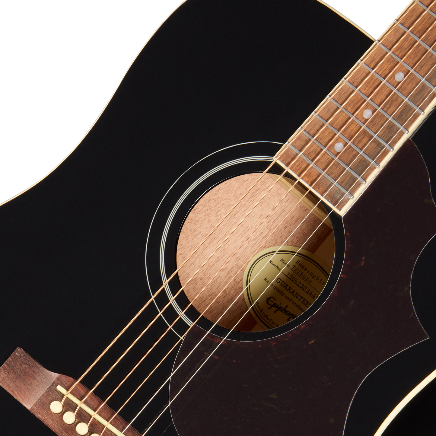 Epiphone Hummingbird Tribute Acoustic Guitar - Ebony