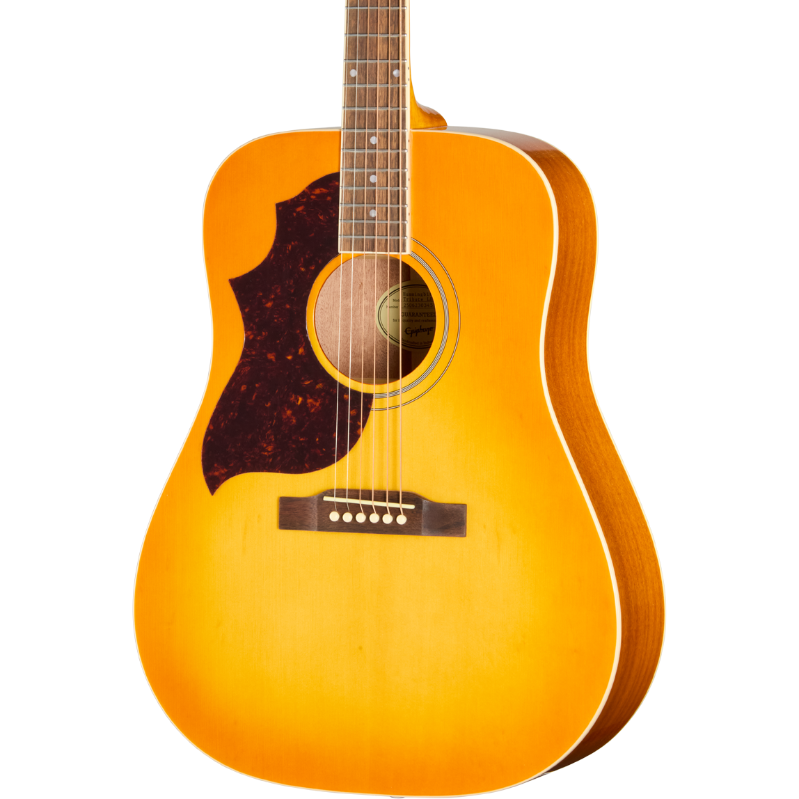 Epiphone Hummingbird Tribute Left Handed Acoustic Guitar - Heritage Cherry Sunburst