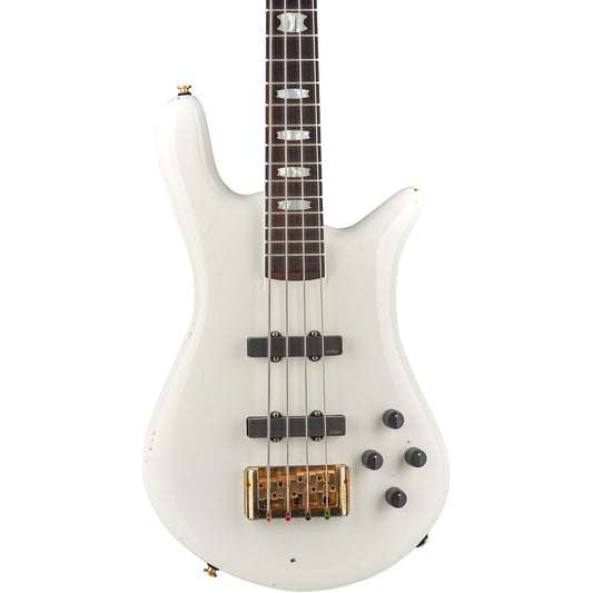 Spector Doug Wimbish Euro 4 Signature 4-String Electric Bass Guitar - Aged White